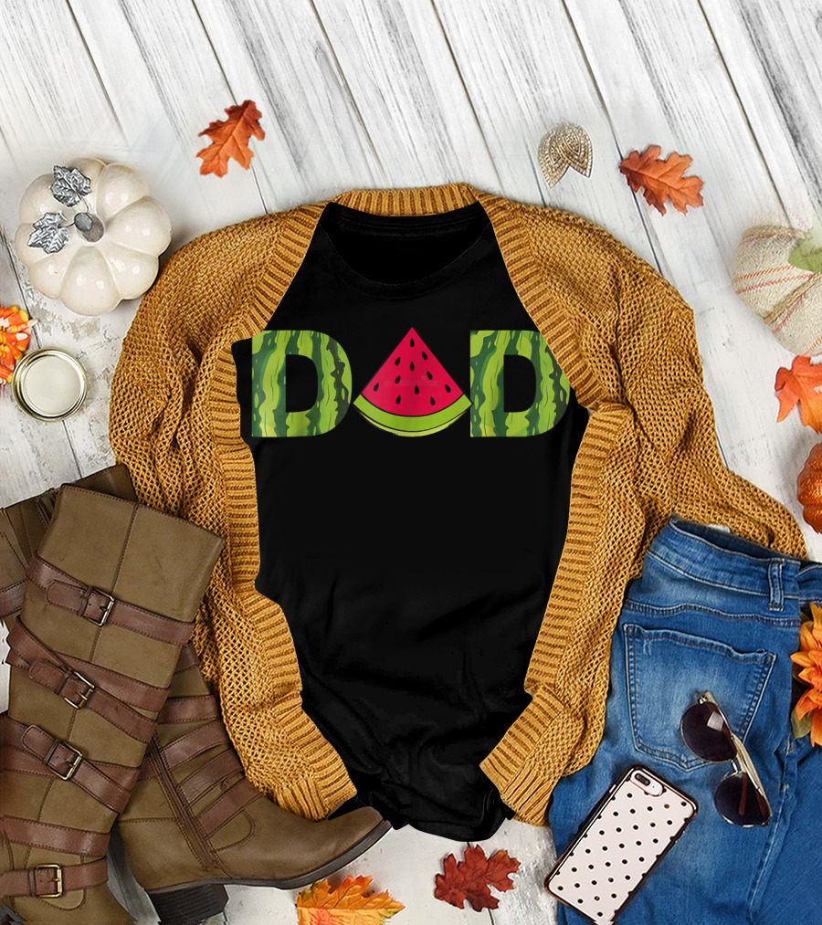 Dad Midle Watermelon T-Shirt
