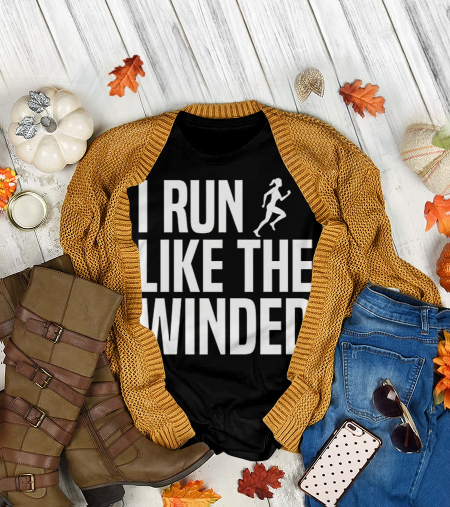 I Run Like The Winded Funny Running Premi Jogger Humor T-Shirt