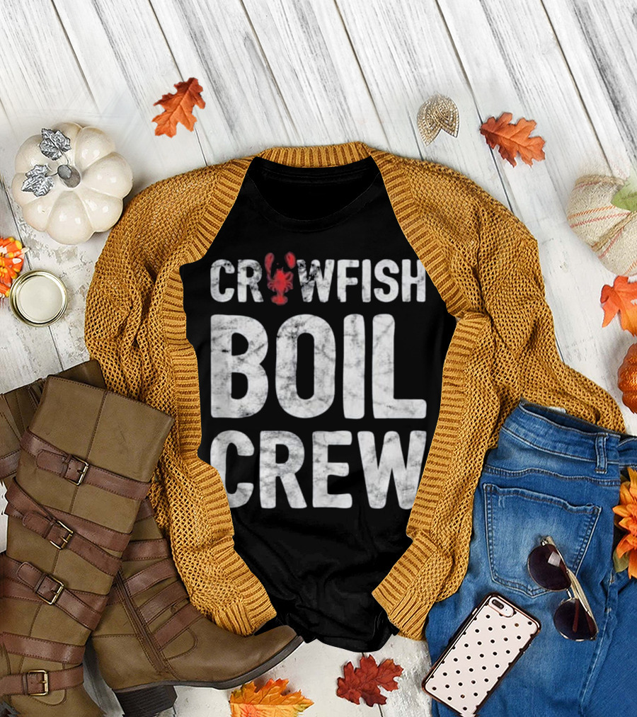 Crawfish Boil Crew Eating Festival Gathering T-Shirt