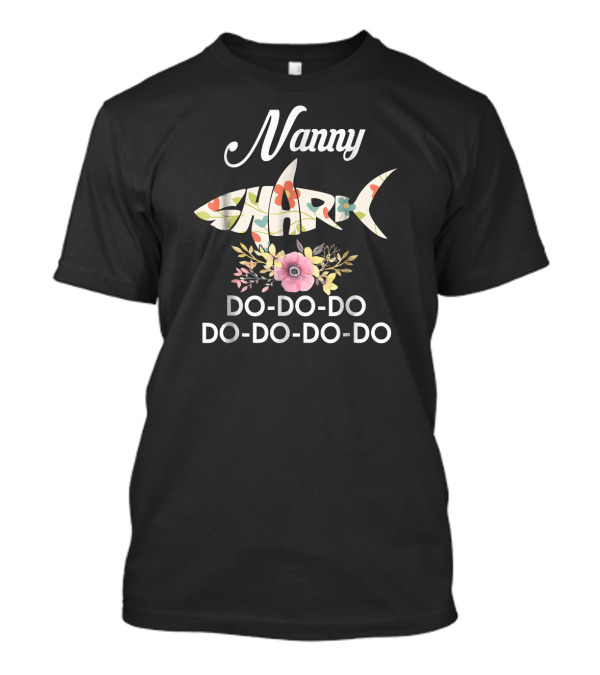 Nanny Shark Do-Do-Do Floral T-Shirt