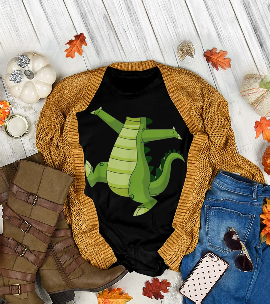 Crocodile Alligator Easy Halloween Costume Body Suit T-Shirt