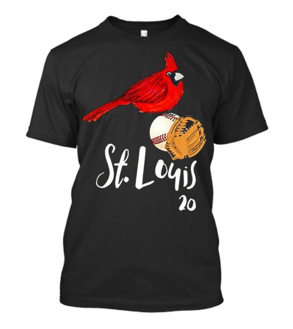 St. Louis Cardinal Baseball Number 20 T-Shirt