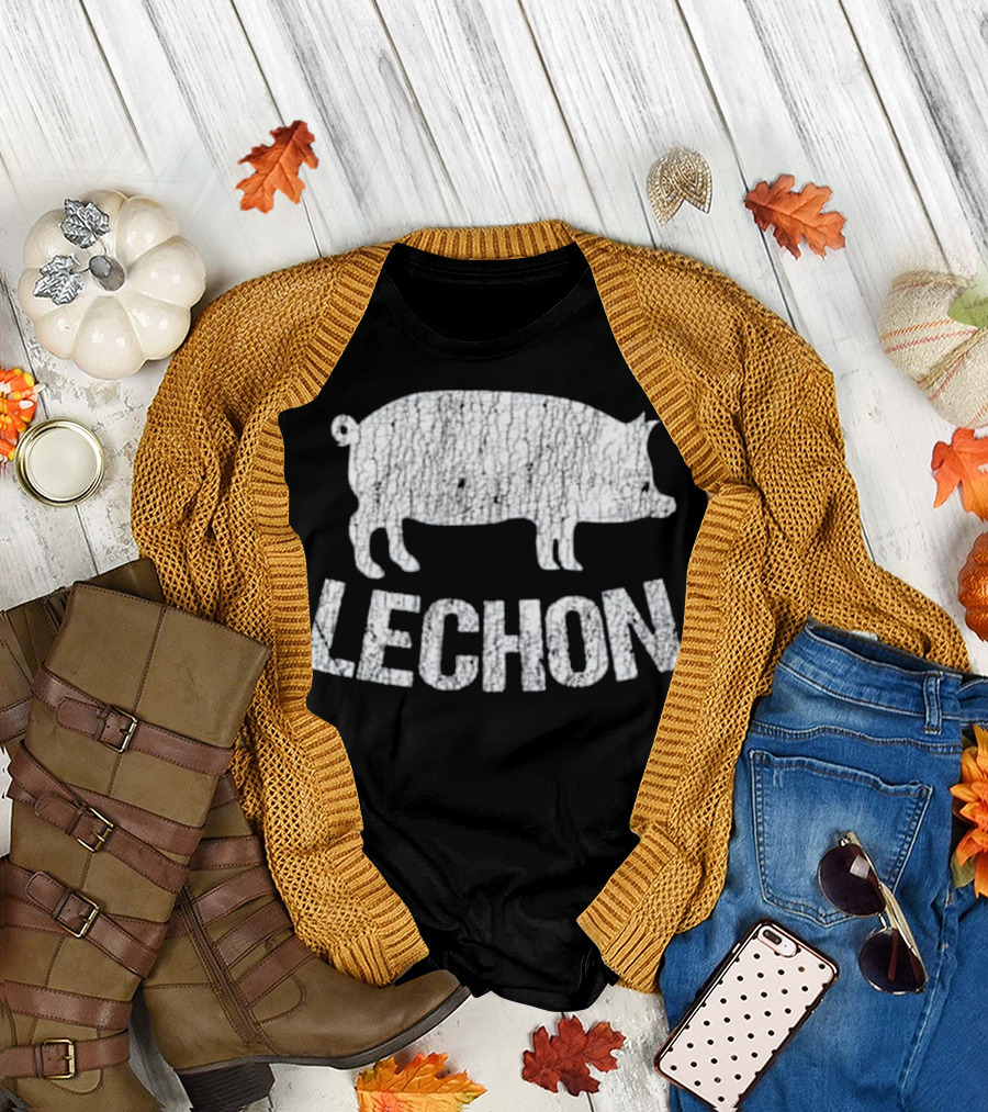 Lechon Pig Filipino Food Pride Phillipines Fun T-Shirt