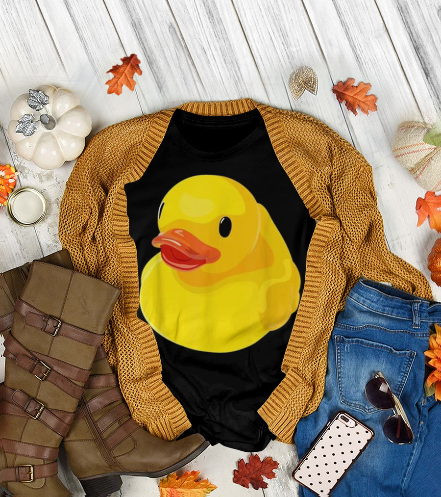 Cute Yellow Rubber Duckling 3 T-Shirt