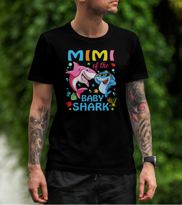 Mimi Of The Baby Shark T-Shirt
