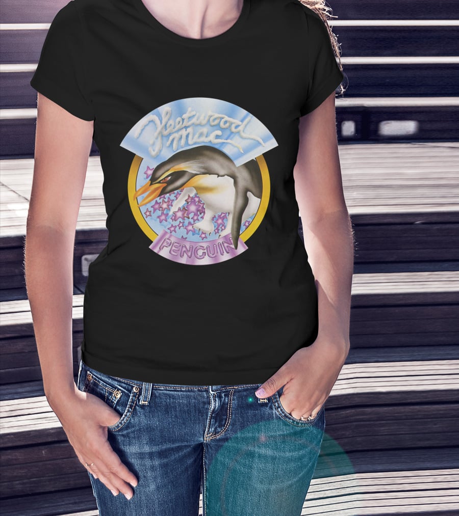 Fleetwood Mac Penguin Album Cover Fw T-Shirt