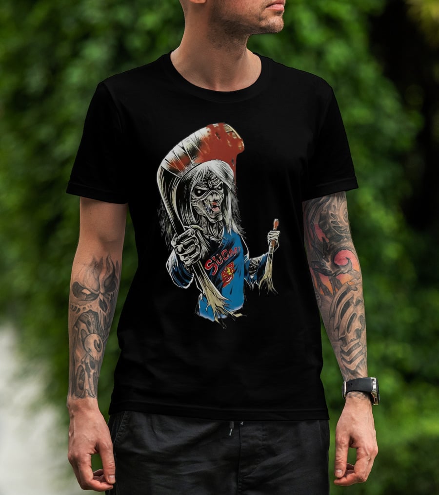 Suomi Ir 54 Hockey Zombie T-Shirt