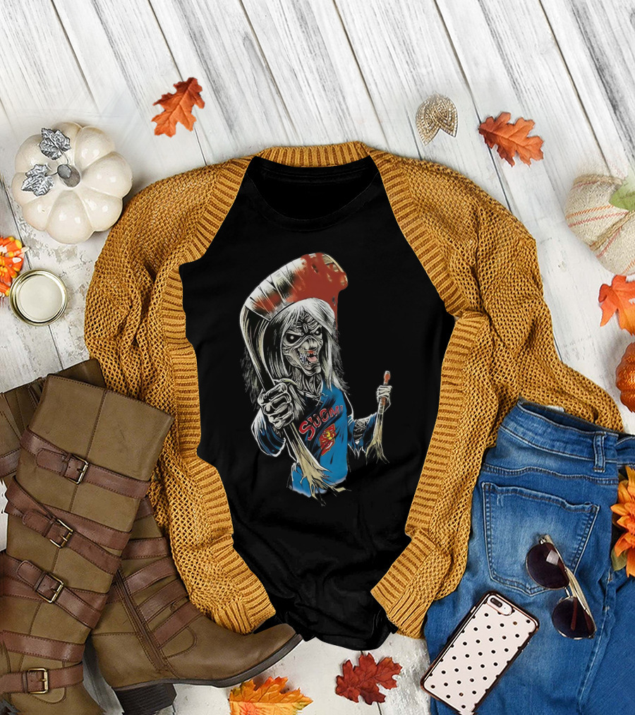 Suomi Ir 54 Hockey Zombie T-Shirt