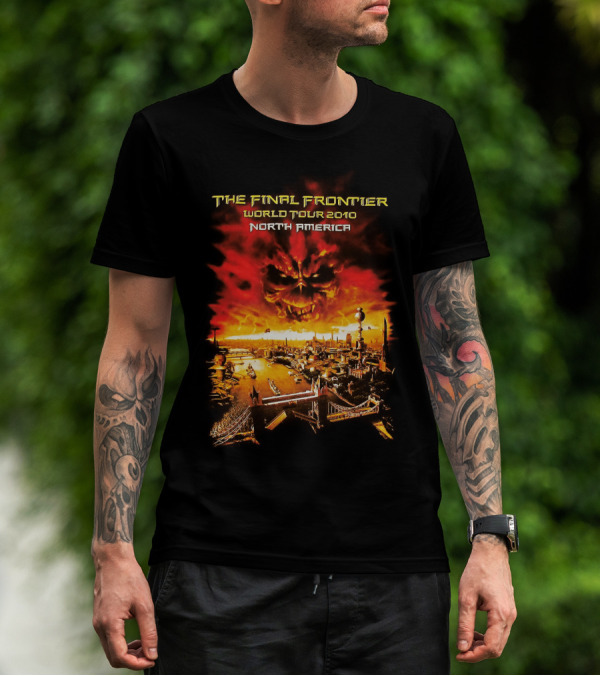 The Final Frontier World Tour 2010 North America T-Shirt