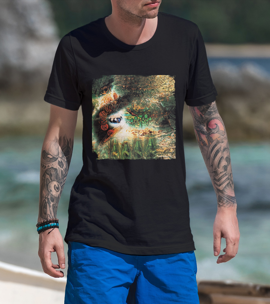 Pf A Saucerful Of Secrets Psychedelic Space T-Shirt
