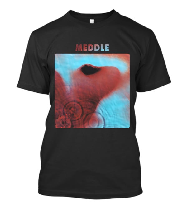 Pink Floyd - Meddle Album Cover Art Vintage Style T-Shirt