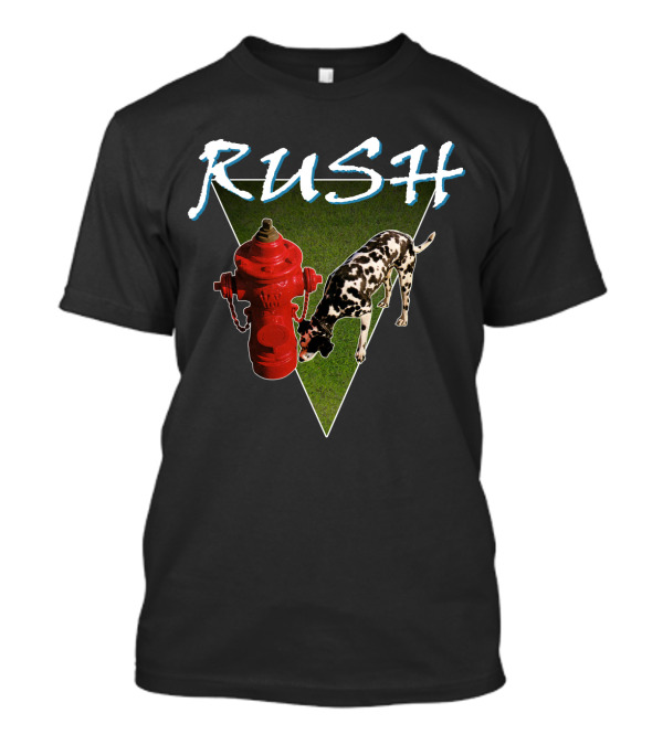 Rush Dalmatian And Fire Hydrant T-Shirt