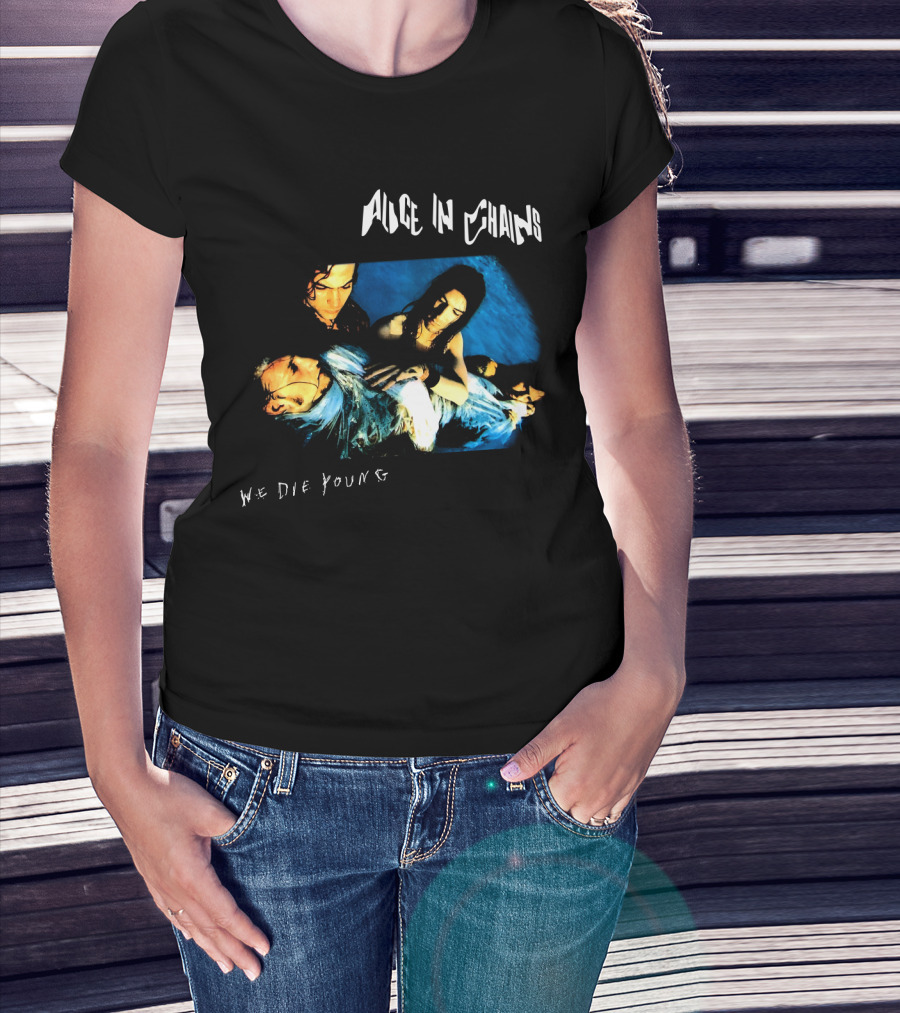 Alice In Chains We Die Young Aic T-Shirt