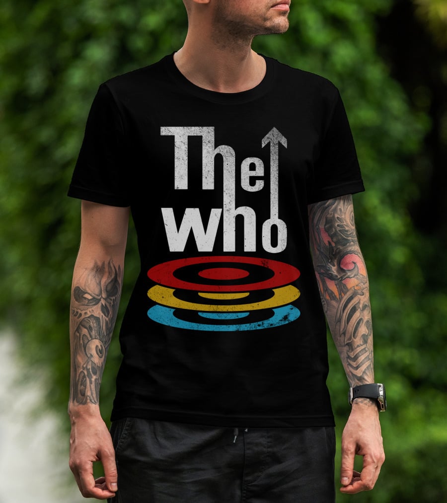 The Who Logo With Mod Target Symbol T-Shirt