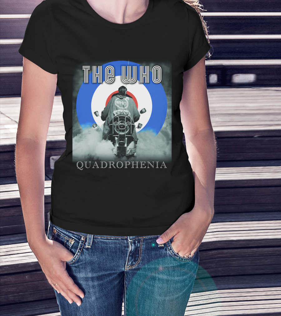 The Who Quadrophenia Mod Target Scooter T-Shirt
