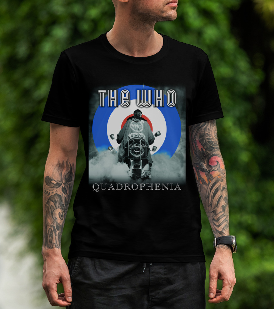 The Who Quadrophenia Mod Target Scooter T-Shirt