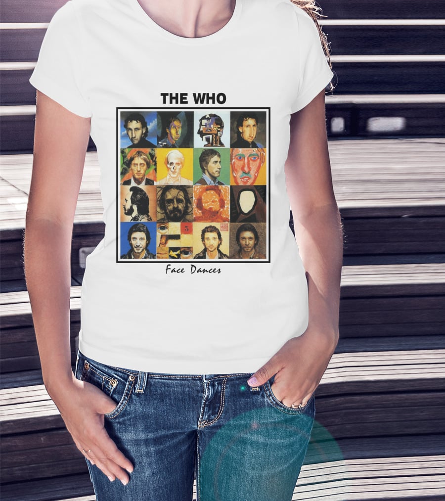 The Who Face Dancers Album Cover T-Shirt