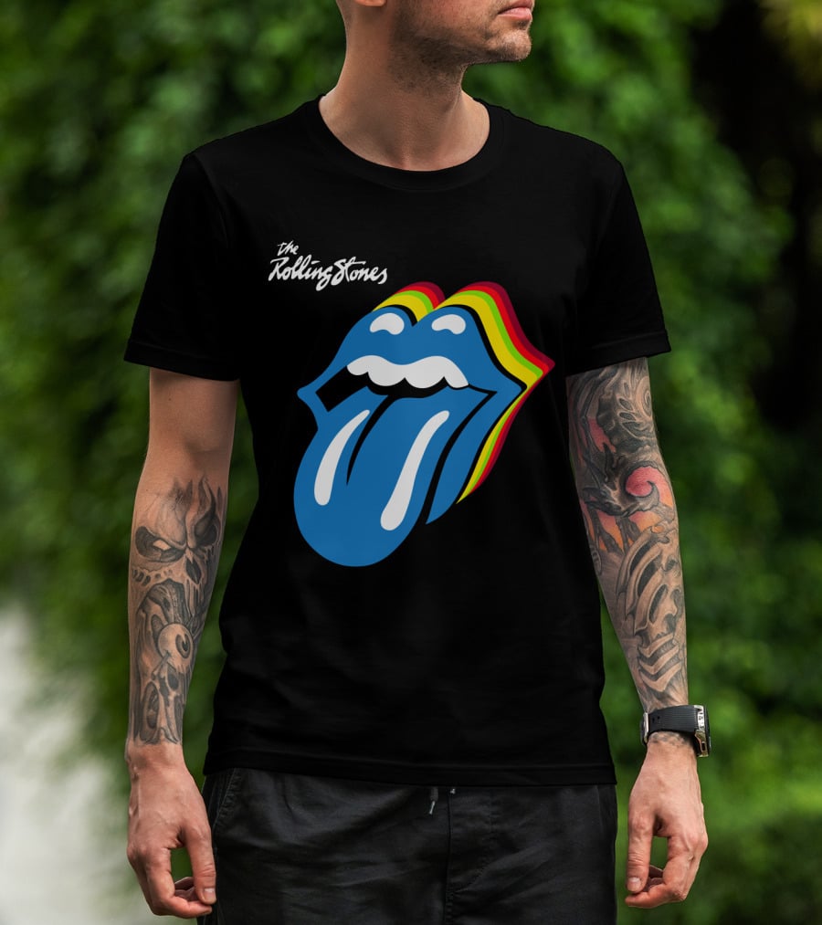 The Rolling Stones Rainbow Tongue T-Shirt