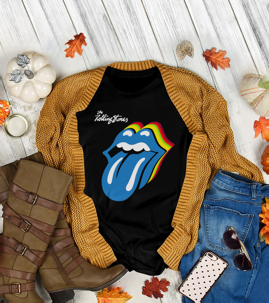 The Rolling Stones Rainbow Tongue T-Shirt