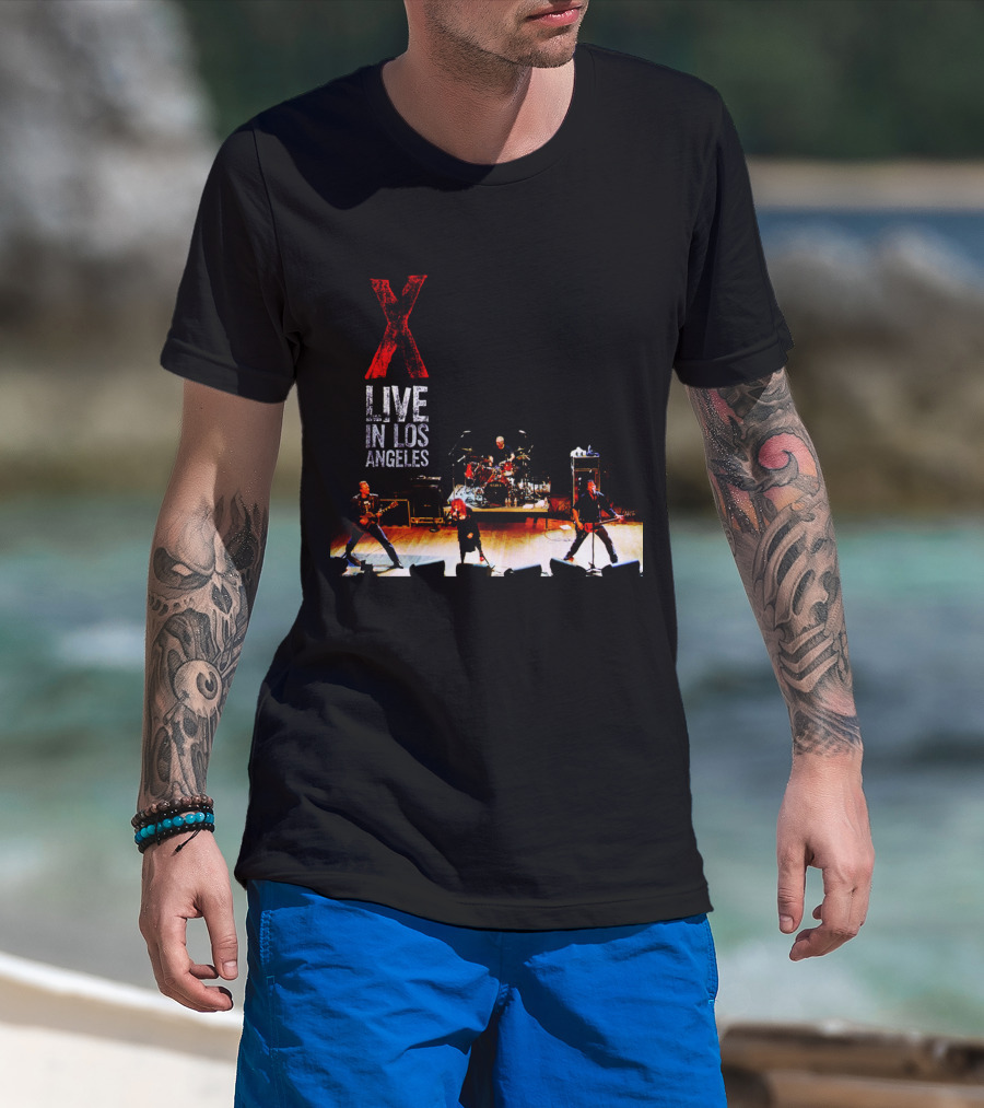 X 13 Live In Los Angeles Concert Performance Stage T-Shirt