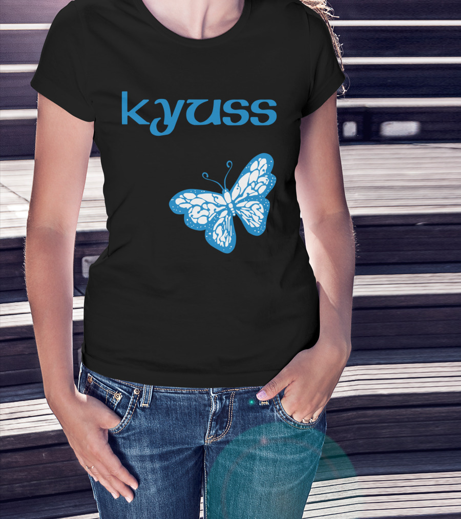 Kyuss Blue Butterfly T-Shirt