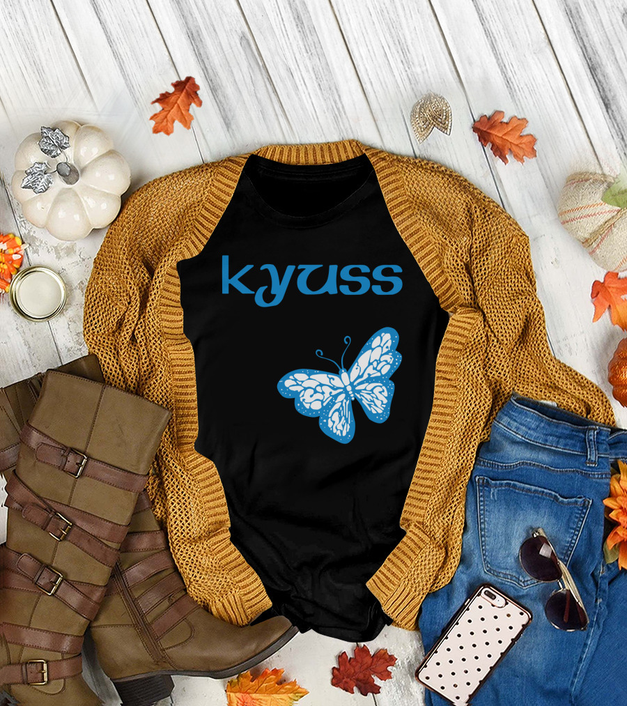 Kyuss Blue Butterfly T-Shirt