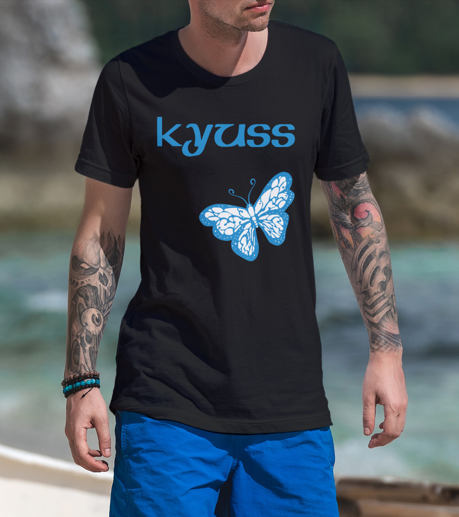 Kyuss Blue Butterfly T-Shirt