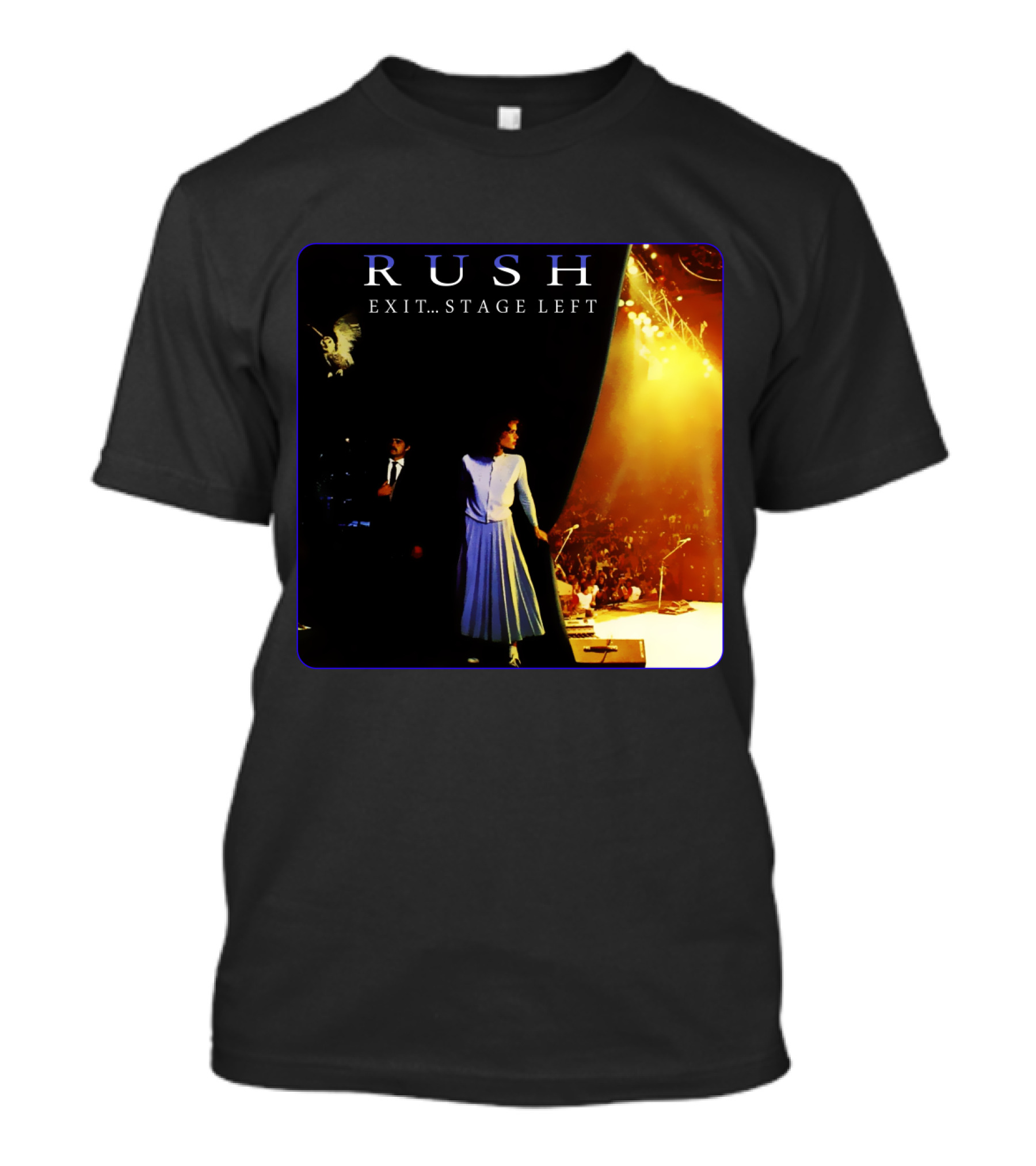 Rush Exit...stage Left Album Cover T-Shirt