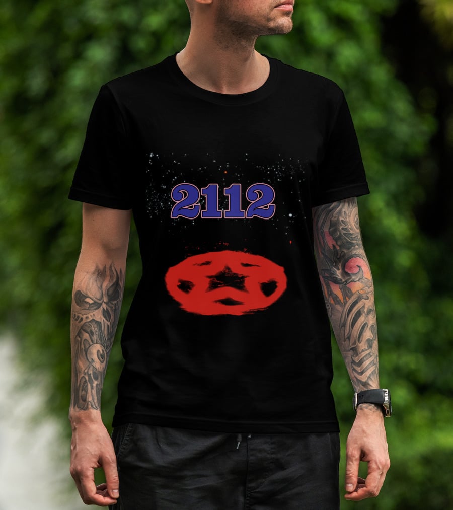 Star Pentagram With Cosmic T-Shirt