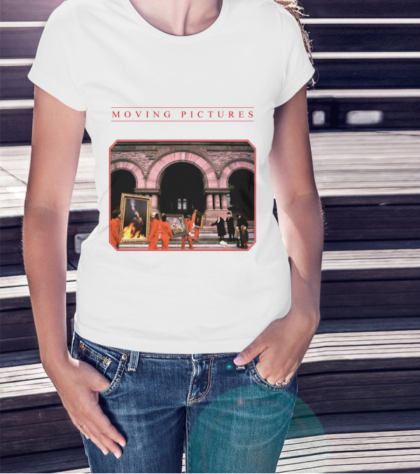 Rush Moving Pictures Album Cover Art T-Shirt