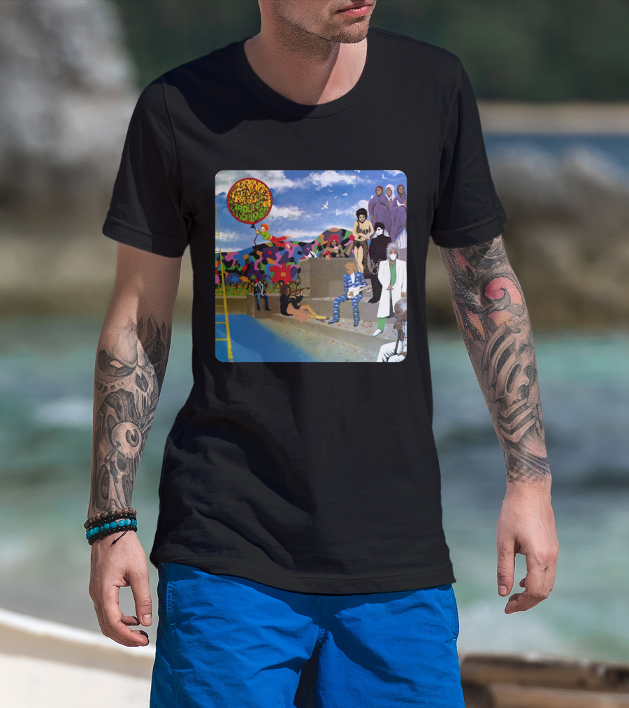 Prince Around The World In A Day Album Cover Art T-Shirt