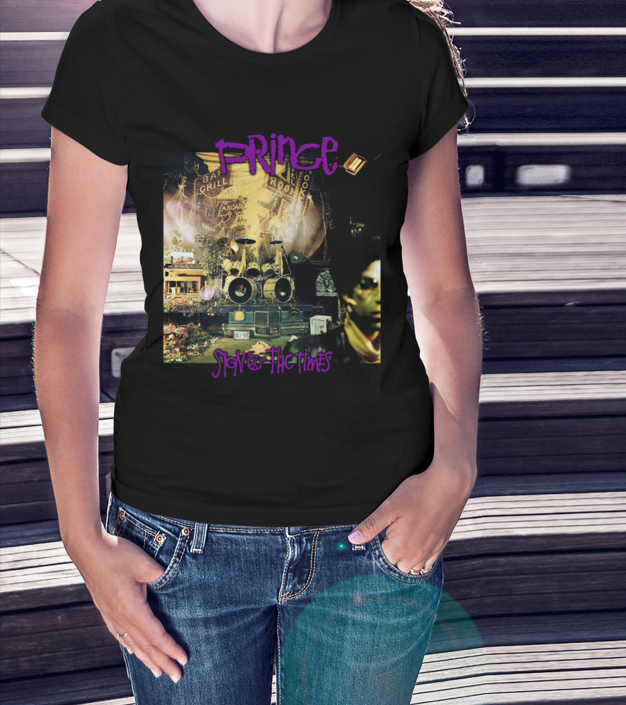 Prince Sign O' The Times Album Art T-Shirt