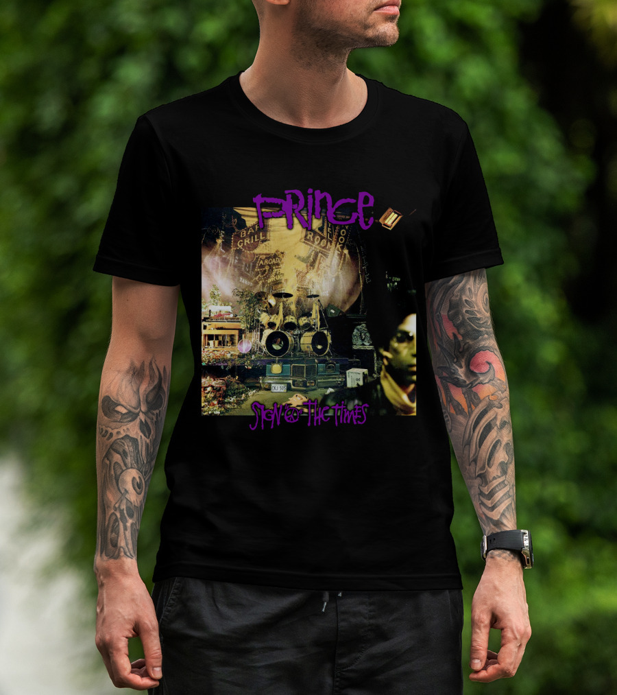 Prince Sign O' The Times Album Art T-Shirt