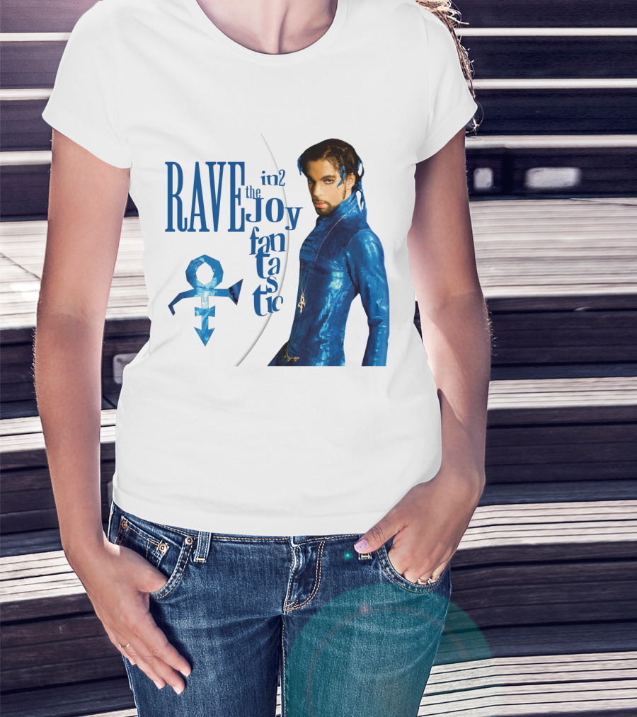 Rave Un2 The Joy Fantastic Prince Symbol Blue Outfit T-Shirt