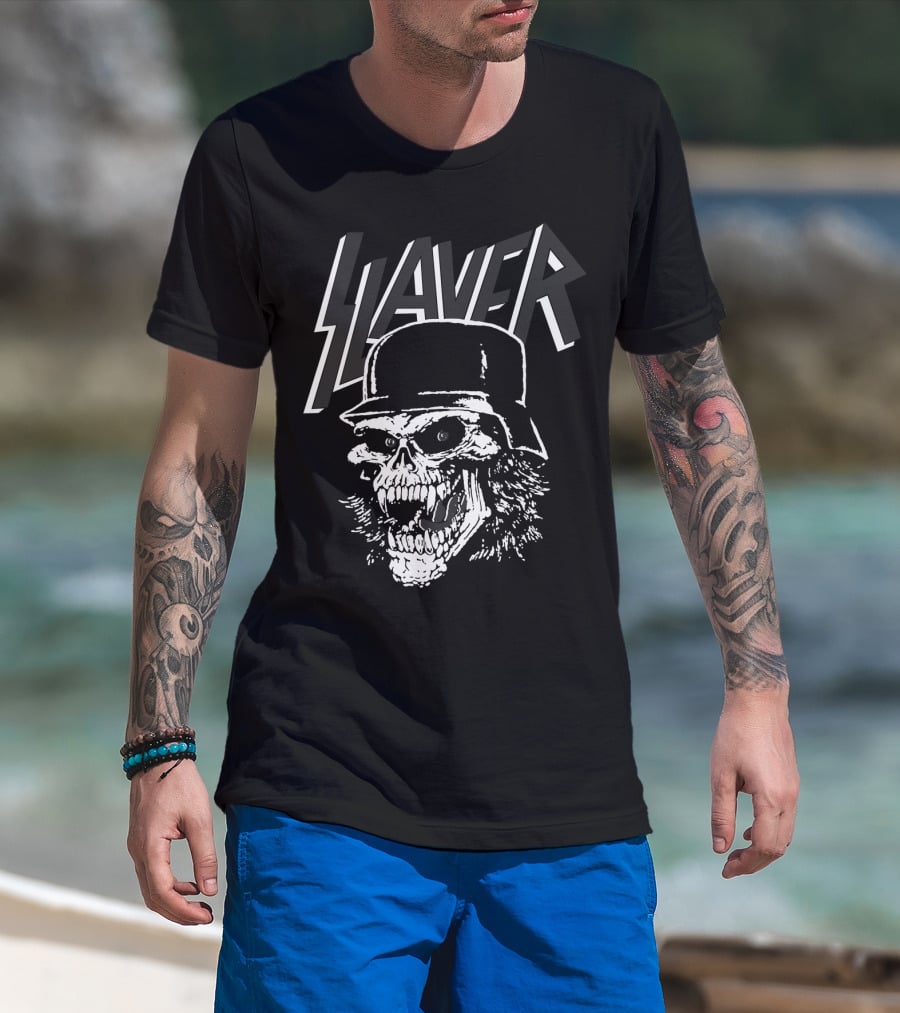 Slayer Skull Soldier Iconic Band T-Shirt