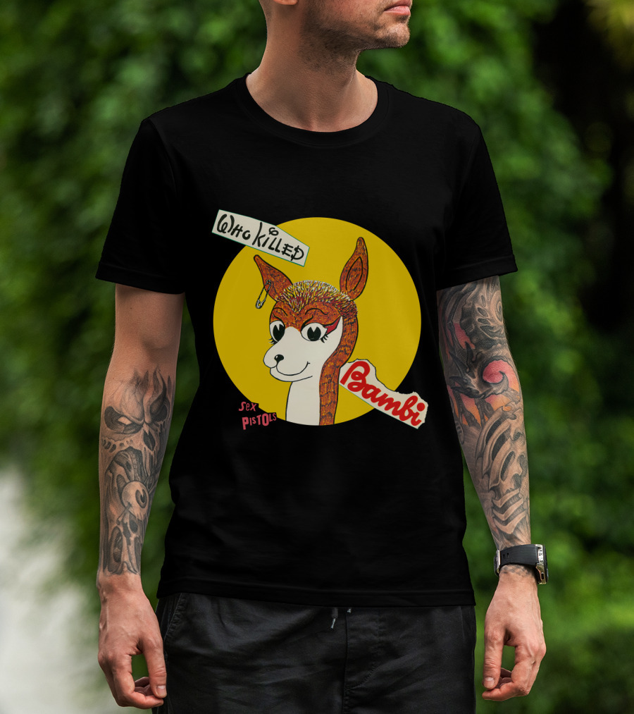Who Killed Bambi Sex Pistols T-Shirt