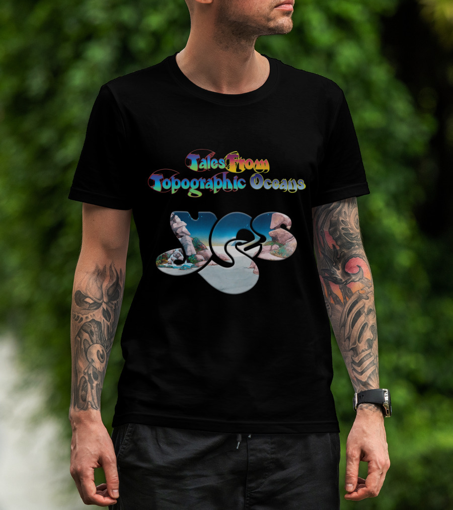 Tales From Topographic Oceans Yes Band Album Art T-Shirt