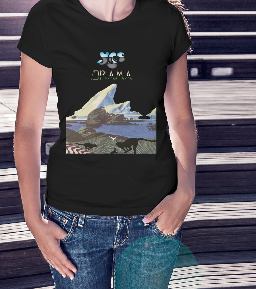Yes Drama Album Cover Art Landscape T-Shirt