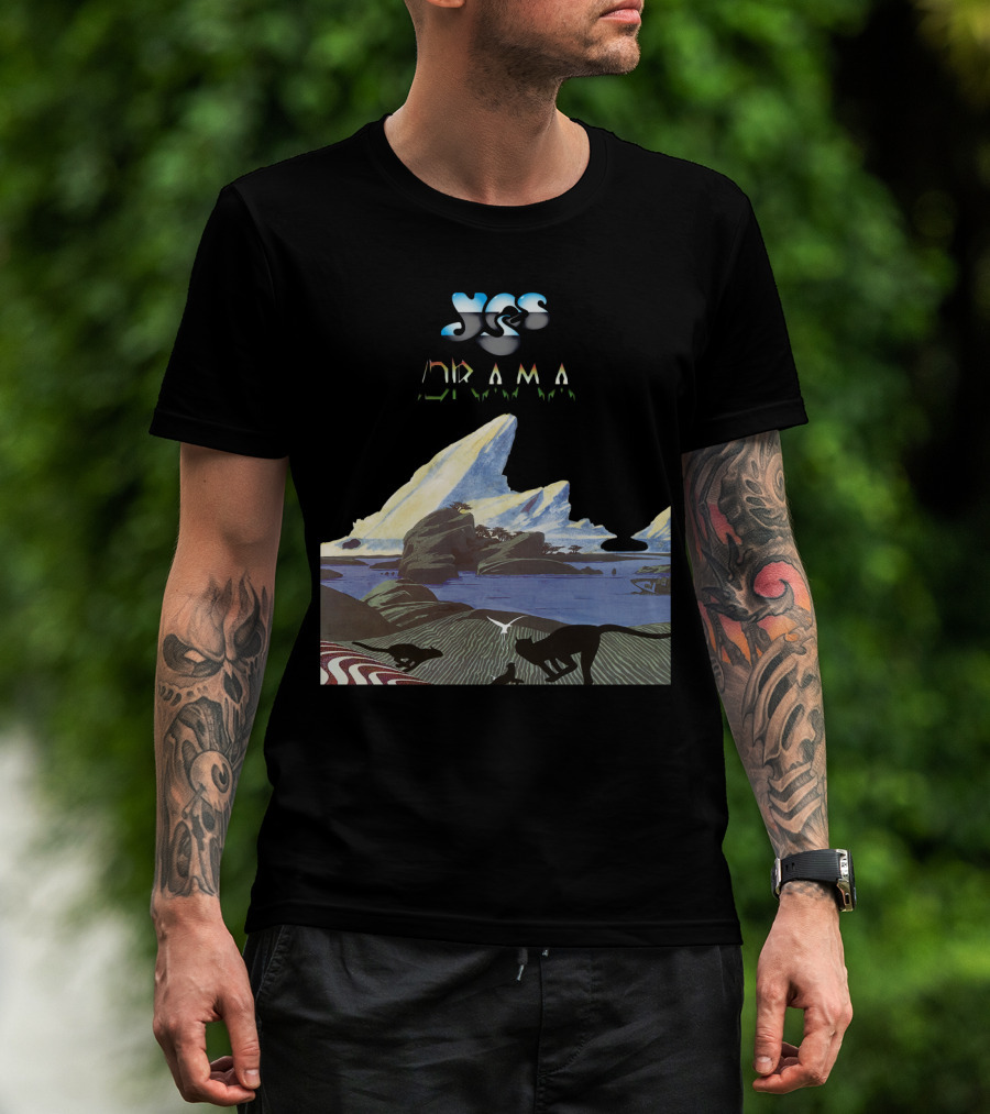 Yes Drama Album Cover Art Landscape T-Shirt