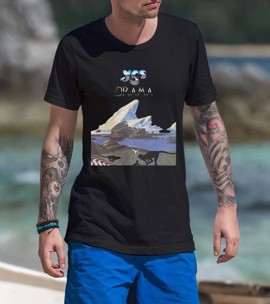 Yes Drama Album Cover Art Landscape T-Shirt