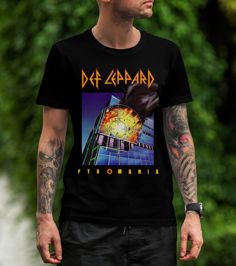 Def Leppard Pyromania Explosion T-Shirt