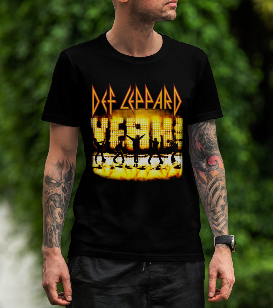 Def Leppard Yeah! Album Silhouette Performance T-Shirt