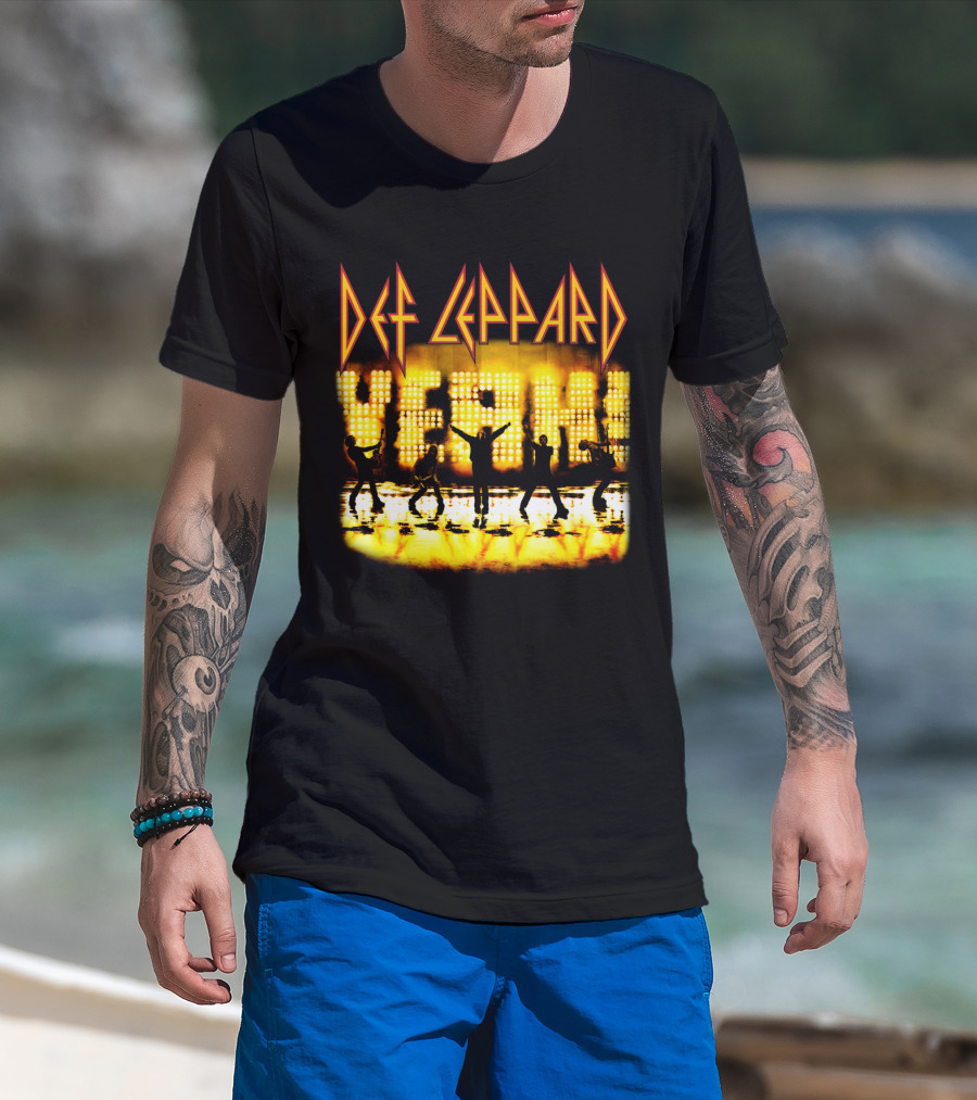 Def Leppard Yeah! Album Silhouette Performance T-Shirt