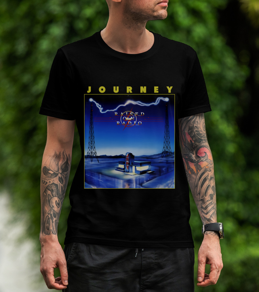 Journey Raised On Radio Jn T-Shirt