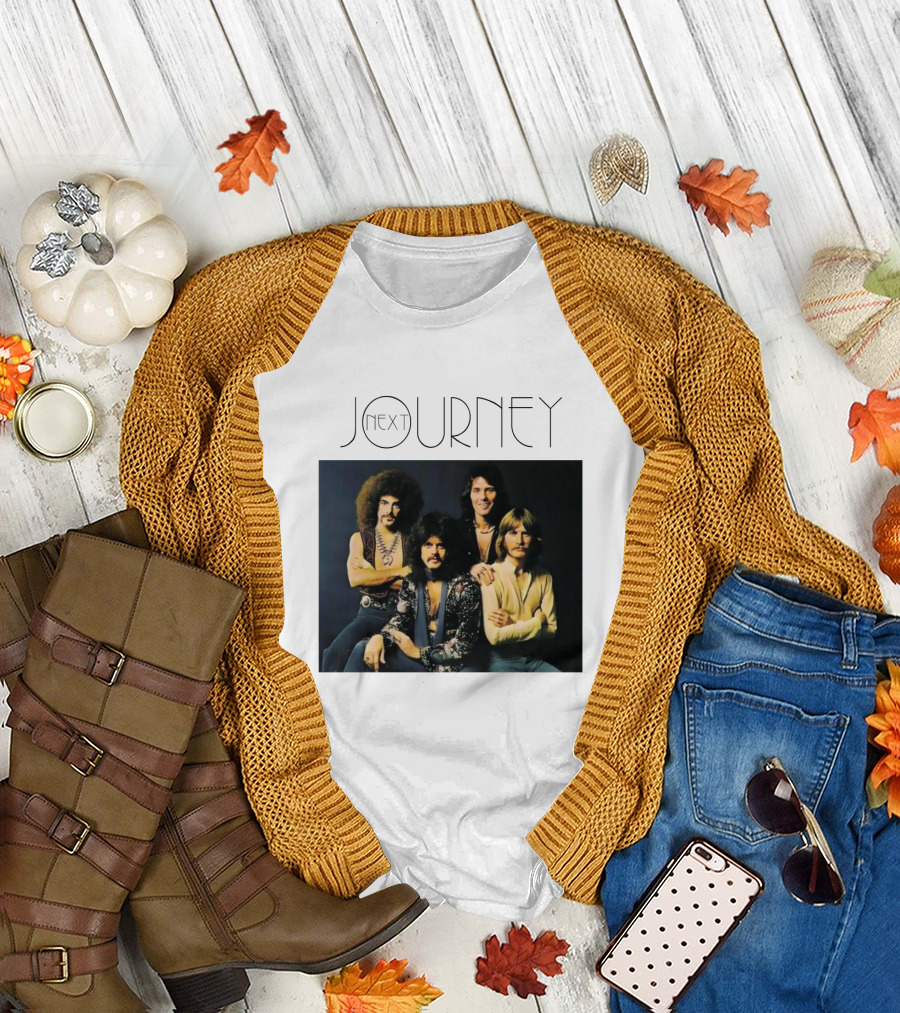 Journey Next JN 28 Vintage Band Members T-Shirt
