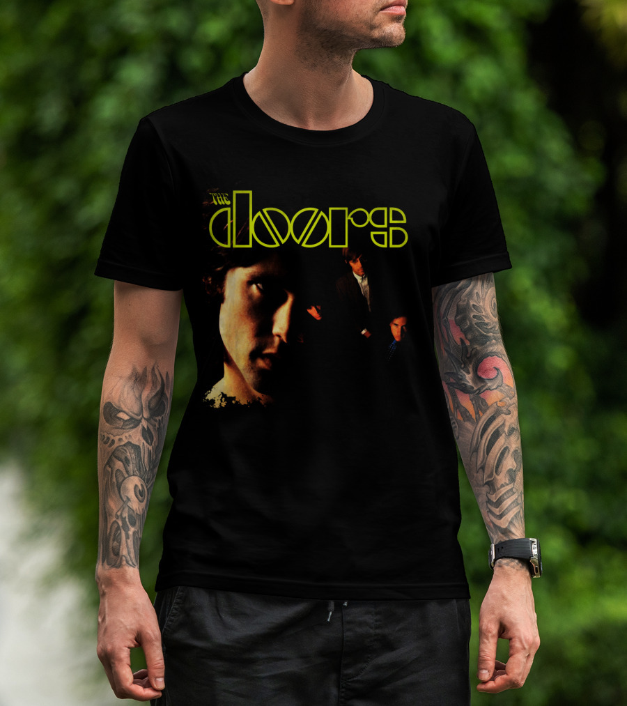 The Doors Band Members Portrait T-Shirt