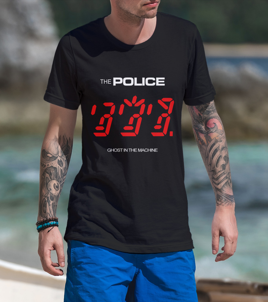 The Police Ghost In The Machine 3739 T-Shirt