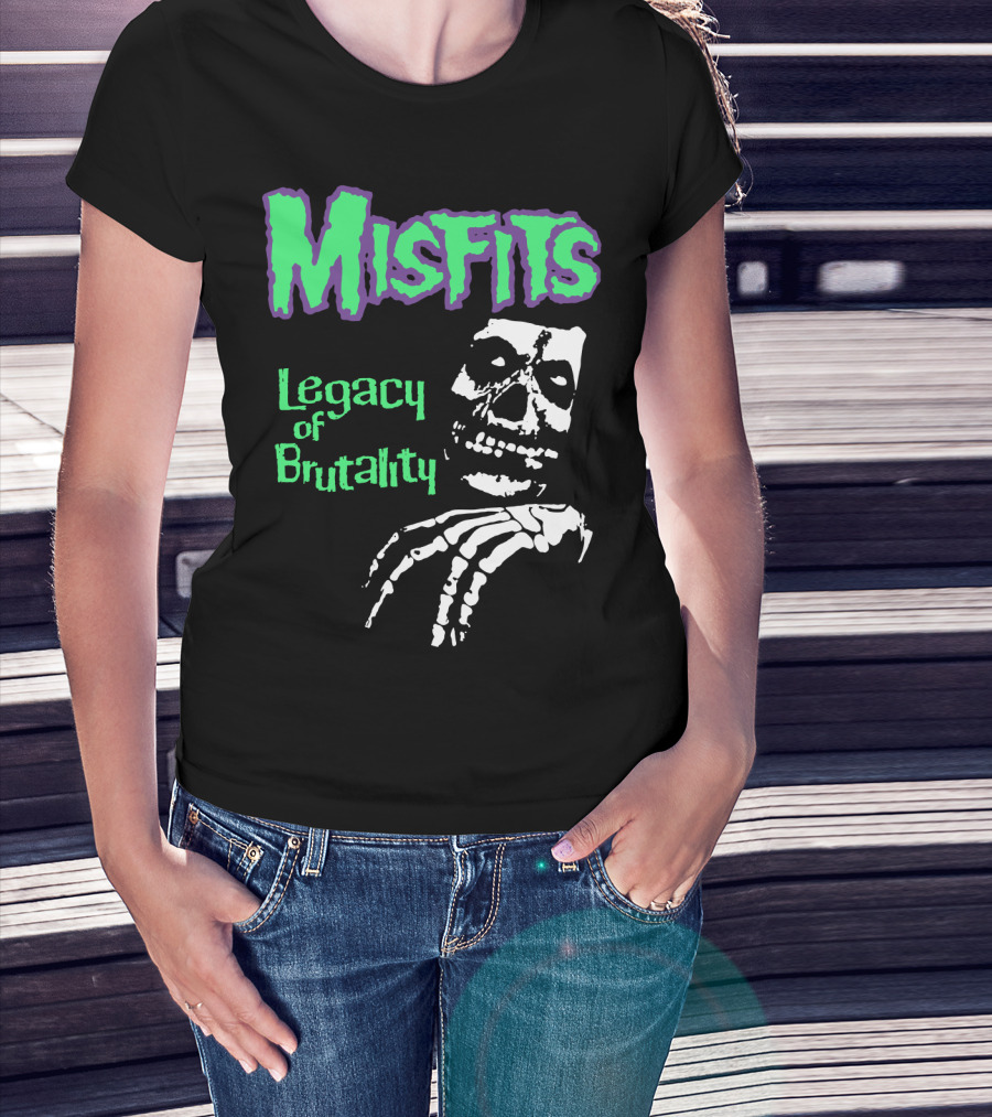Misfits Legacy Of Brutality Skeleton T-Shirt