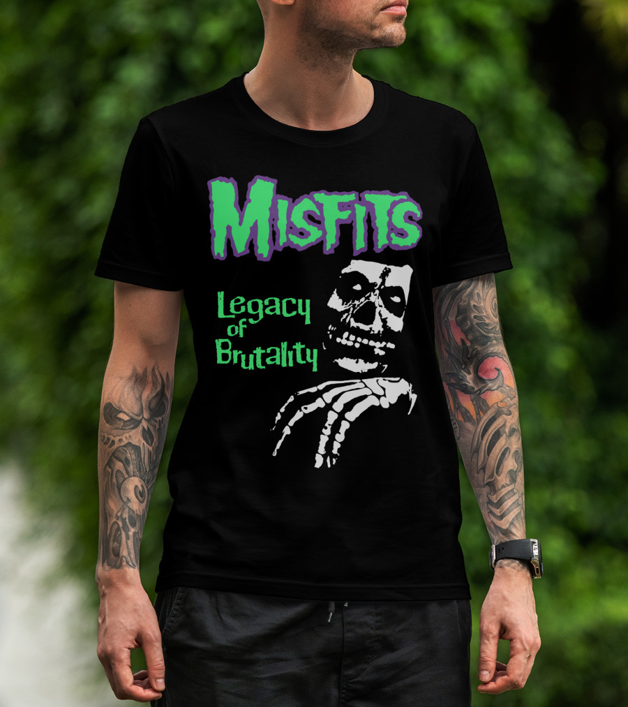 Misfits Legacy Of Brutality Skeleton T-Shirt