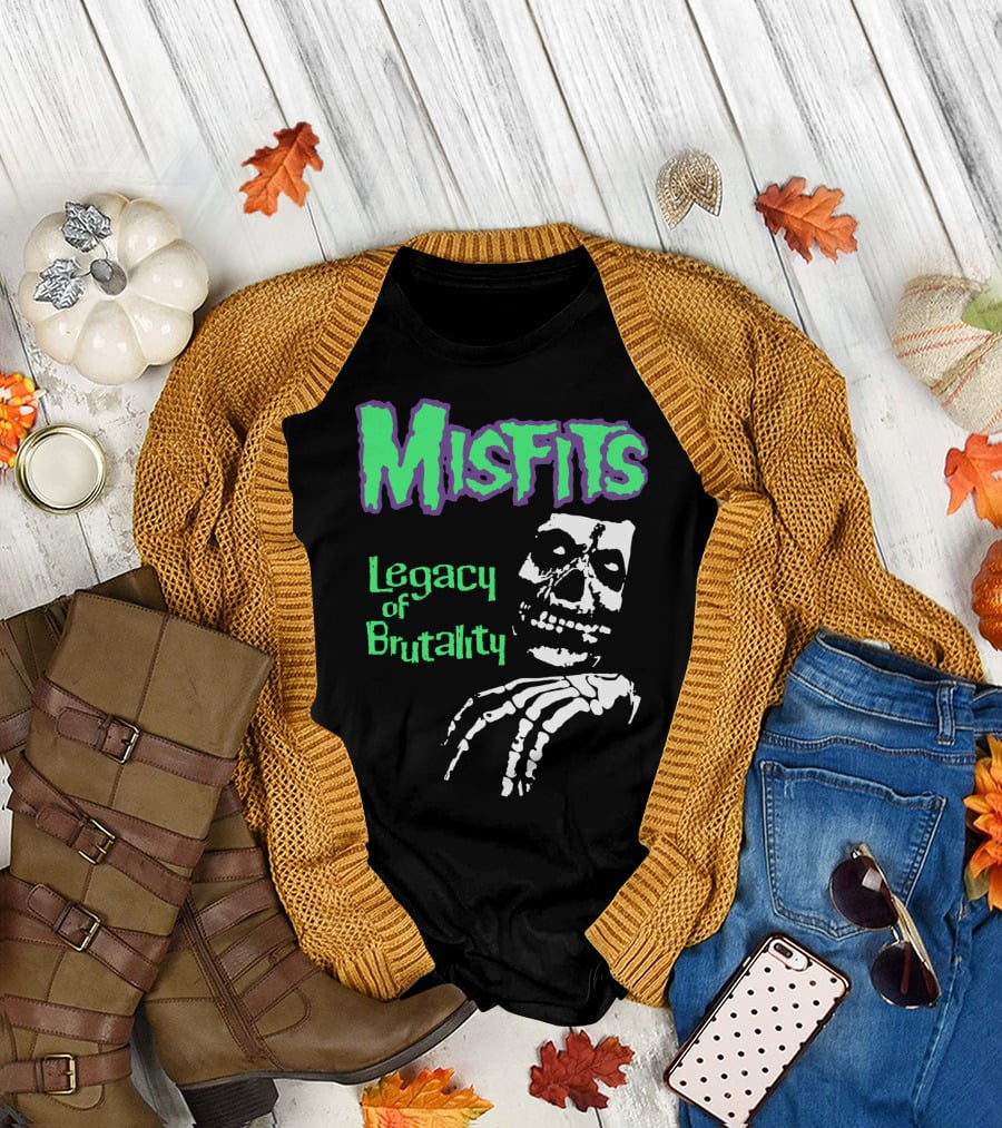 Misfits Legacy Of Brutality Skeleton T-Shirt